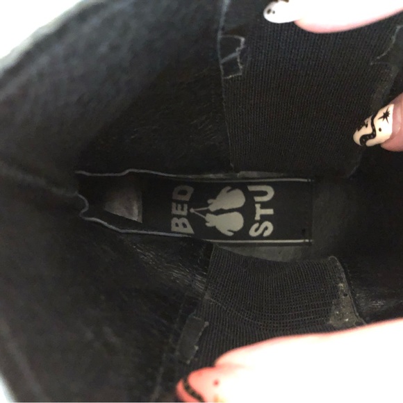 Gray suede Bed Stu slide on ankle boots - Picture 7 of 7